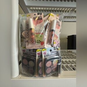 (30) pcs L.A. Colors Bubble Tea Lip Gloss & Eyeshadow Set